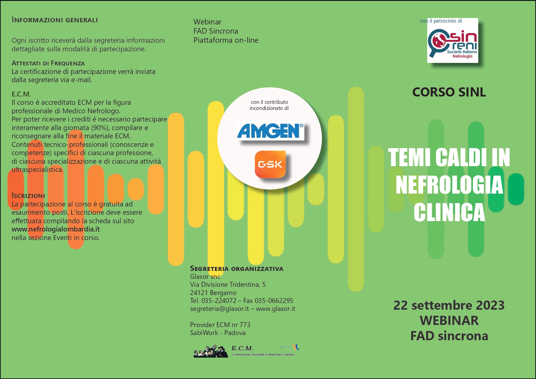 Corso SIN Lombardia: Temi caldi in Nefrologia Clinica